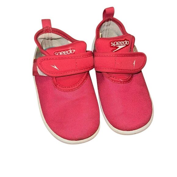 Toddler Girls' Pink Speedo Printed Shore Explorer Water Shoes - Size Baby 7 / 8 - Picture 1 of 4